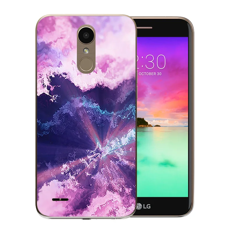 For LG K10 2017 Phone Case FOR M250 M250N X400 Back Cover Soft Silicone New Perfect Design Hook Pattern Protector Coque |