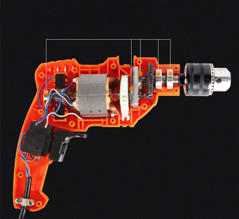 Электрическая дрель 0 13 мм 110 220 В|impact drill|electric drillpower tools |