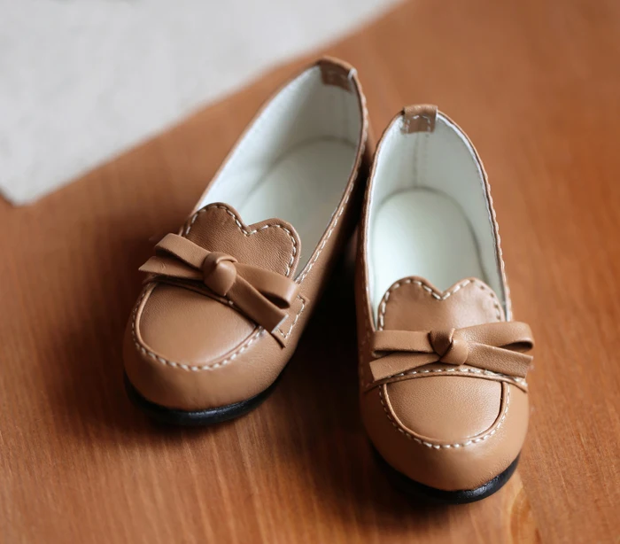 D01-P313 children handmade toy 1/4 1/3 Doll Accessories BJD/SD doll Multi-color shallow Student shoes 1pair | Игрушки и хобби