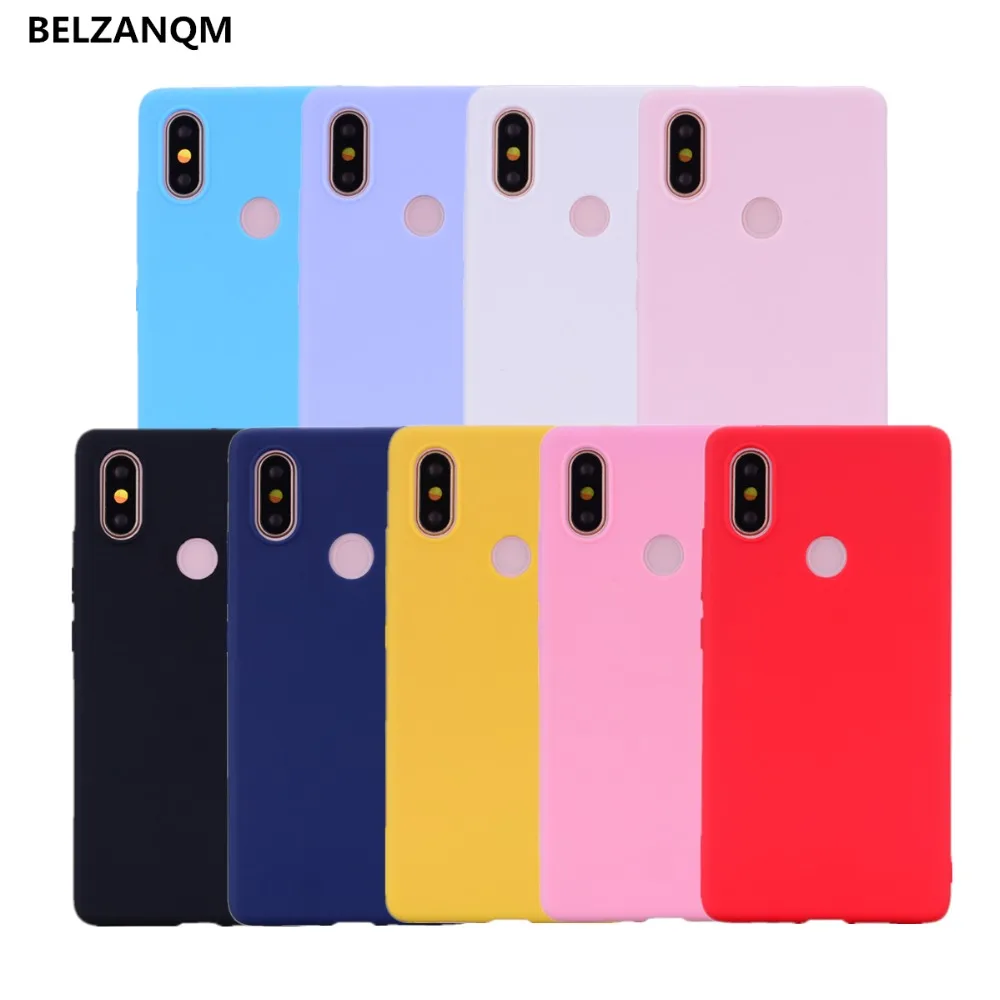 Candy Color Case for Xiaomi Mi8 SE Mi 6 A1 A2 Lite Mi Max 2 3 Pro Mix 2S Pocophone F1 on the Redmi Note 6 Pro 5 6A 4X 5A S2 Case