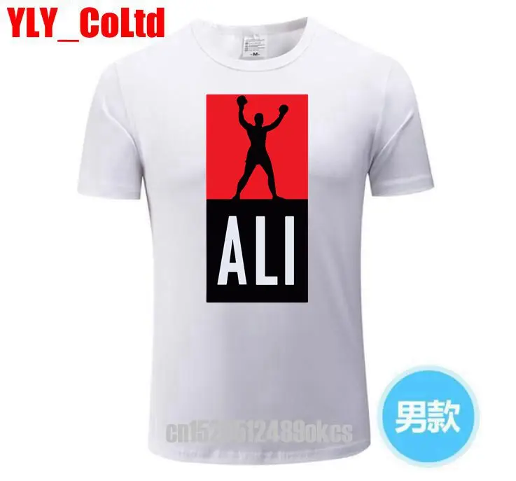 Мужская футболка с надписью Muhammad Ali мужские футболки s MUHAMMAD ALI мужская