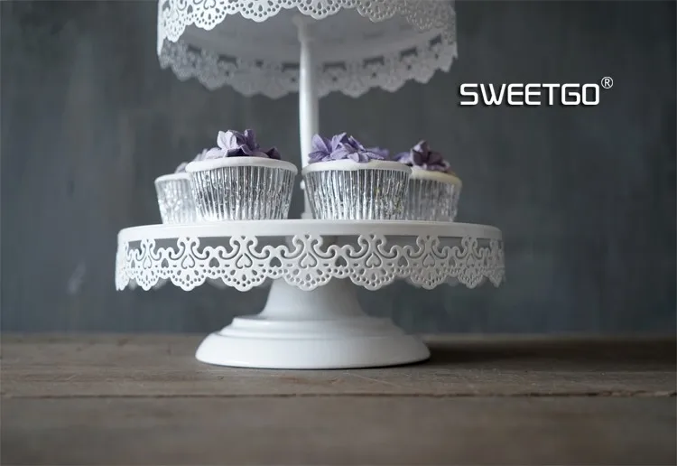 SWEETGO 2/3 ярусов, подставка для кексов, свадебные украшения для торта, вечерние украшения для конфет, украшения дома, инструменты для выпечки, кухня и бар