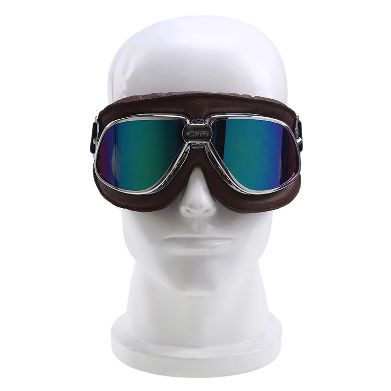 Винтажные мотоциклетные очки Gafas шлем для катания на лыжах скейтборде в стиле