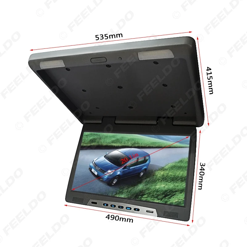 Монитор TFT LCD с ИК передатчиком 12 В постоянного тока 20 1 дюйма|bus monitor|tft lcd monitormonitor car