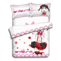hobby express nico yazawa love live japanese anime bed blanket or duvet cover with two pillow cases adp cp151211