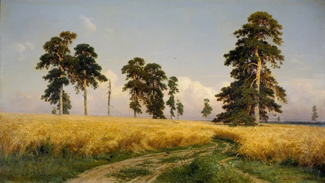 Бесплатная доставка Shishkin классический русский Ловец деревьев пейзаж масляная