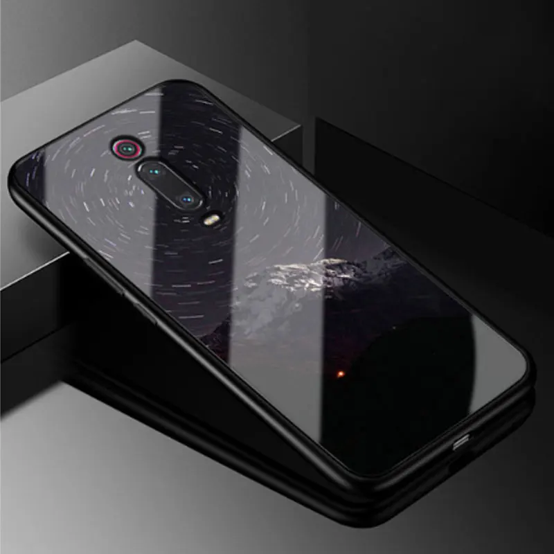 Чехол для Xiaomi mi 9 T Pro, жесткий чехол из закаленного стекла для Xiaomi mi 9 T, мягкий бампер из ТПУ для mi 9 T 9 T Pro mi 9TPro Coque - Цвет: 12