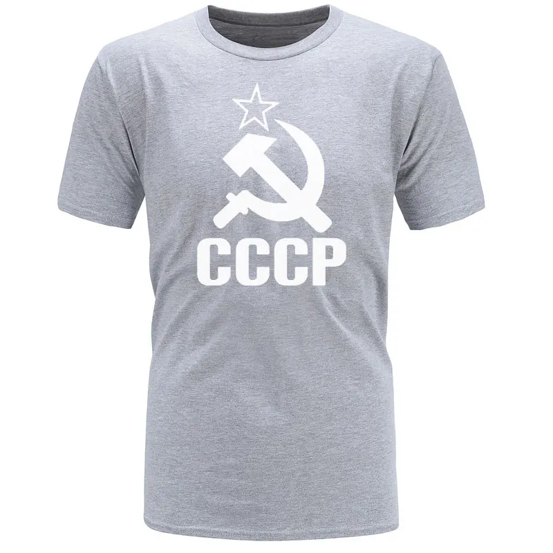 BAIJOE CCCP мужские футболки, мужские футболки с коротким рукавом, футболки из хлопка с круглым вырезом