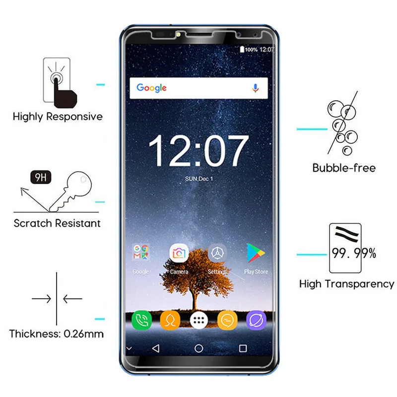 Protective Glass For Oukitel K3 K5 K6 K10 K8000 K10000 K6000 Pro Plus Tempered Glas On K 3 5 6 10 6000 8000 10000 Screen Protect | Мобильные