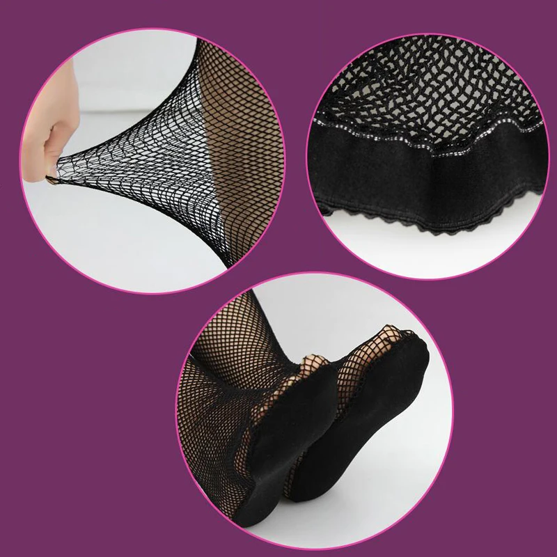

Hard Stretch Latin Fishnet Dance Tights Seamless Girls Adult Ballroom Dance Pantyhose For Women