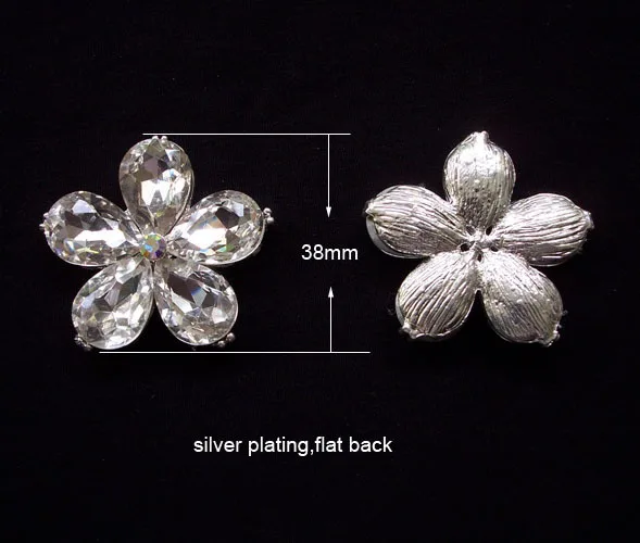 (S0146) диаметром 38 мм большой круглый цветочный кластер фотоэлемент|crystal