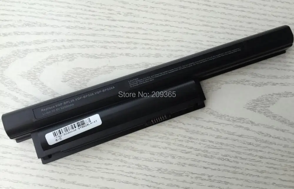 Аккумулятор для ноутбука Sony батарея VAIO CA CB EG EH EJ EL VPCCA BPS26 VPCCB VPCEG VPCEH vpзеh VPCEL VGP-BPL26
