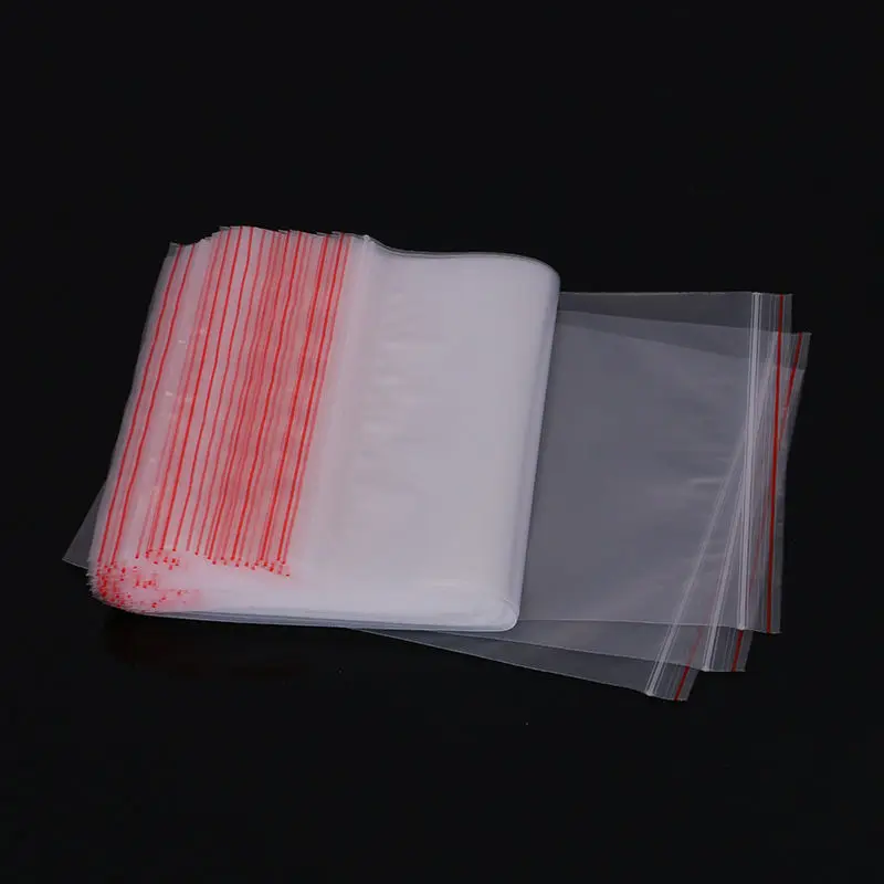 500 шт. пластиковые пакеты на молнии с застежкой молнией|plastic clear|bags ziplockbag zipper |