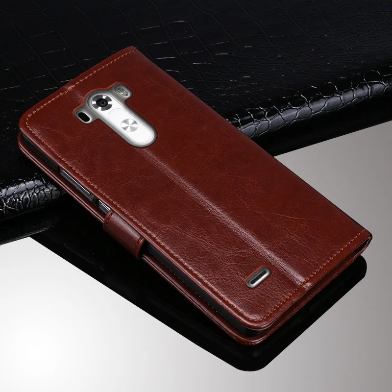 Для LG G3 кошелек чехол с слот для карт Роскошный из искусственной кожи Coque Fundas