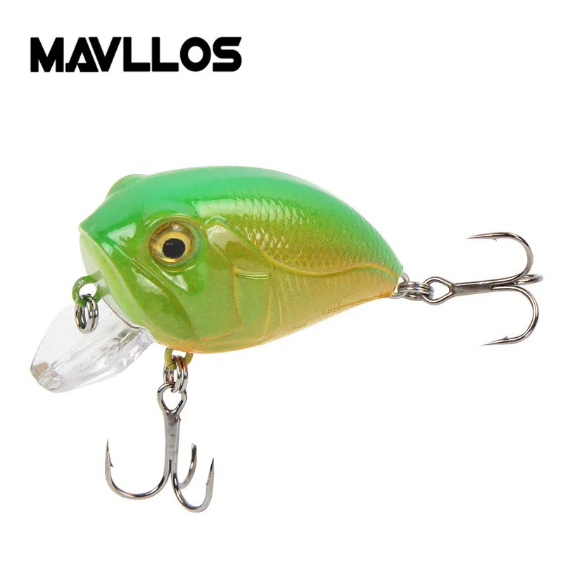Mavllos плавающий дайвинг с неглубоким погружением Crankbait рыболовная приманка 40 мм 8 г