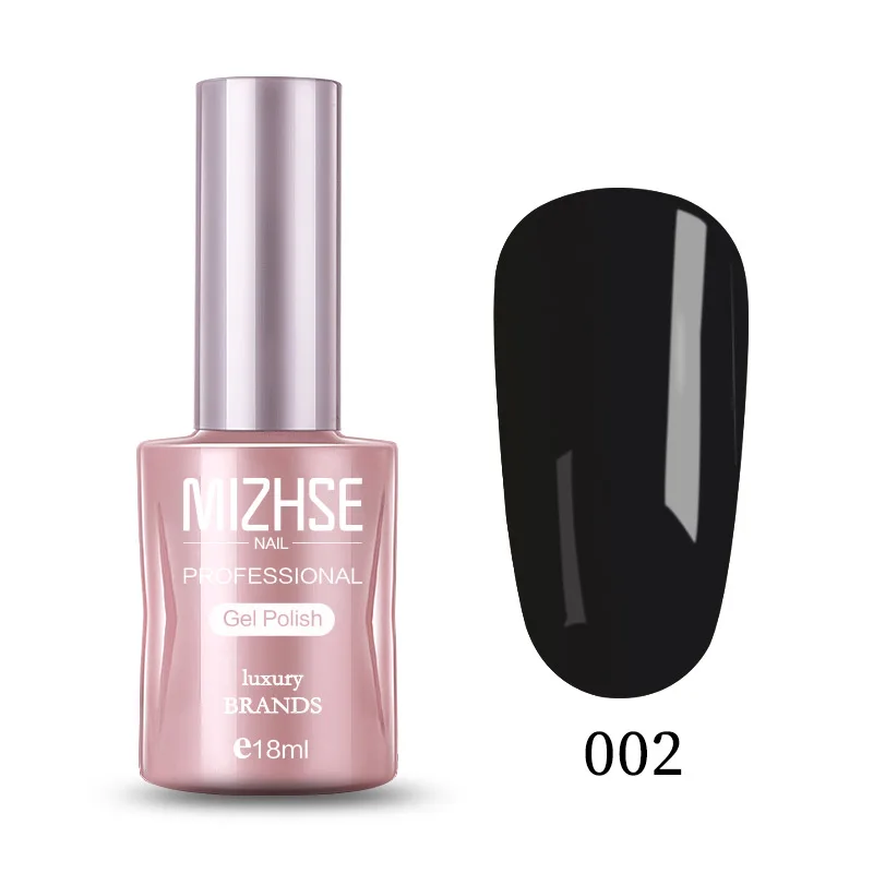 yh002 MIZHSE 18 мл Гель-лак для ногтей Esmalte Перманентный 36 чистых цветов Гель-лак для ногтей отмачиваемый УФ-Гель-лак для маникюра Дизайн ногтей салон - Цвет: yh002