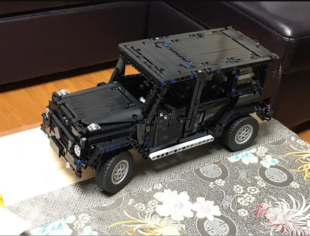 Technic 20100 совместимый Technic MOC 2425 G500 AWD Wagon RC моторы автомобильные наборы строительные блоки кирпичи развивающие игрушки
