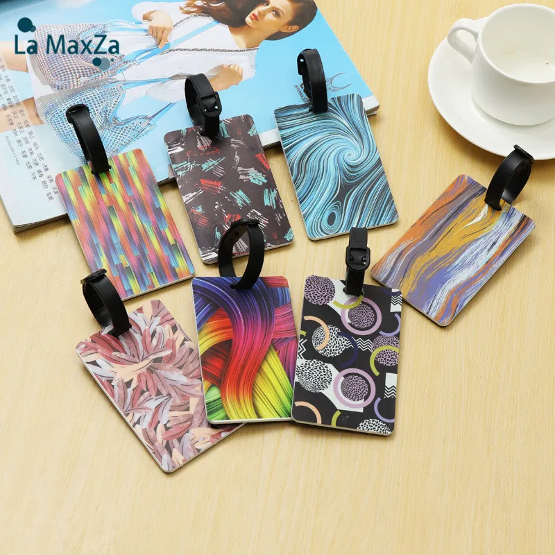 Silicone Factory Direct Selling Etiquette Bagage Luggage Tag for Travel Reizen Accessoires Kofferlabel Viaggio Travel Accessorie