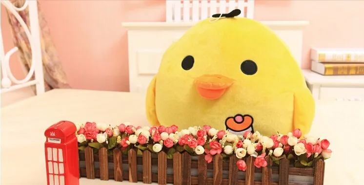 Бесплатная доставка 20 см милый Rilakkuma плюшевый Цыпленок игрушка подарок на Пасху