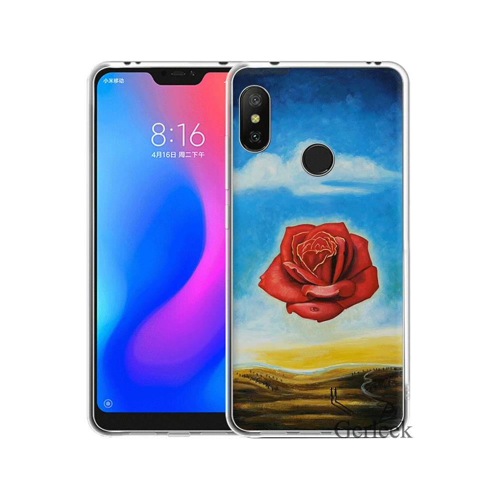 Мягкий силиконовый чехол из ТПУ для Xiaomi Redmi 4A 4X5 5A Plus 6 6A Pro S2 salvador dali | Мобильные