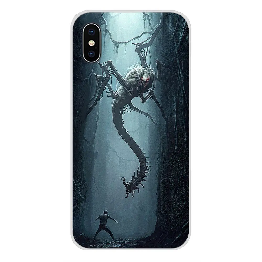 Прозрачный чехол из ТПУ с принтом Лабиринт бегун для Apple iPhone X XR XS MAX 4 4S 5 5S 5C SE 6 6S 7 8
