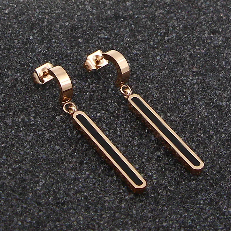 2018 г. модные брендовые Нержавеющая сталь Роза цвет золотистый Геометрическая