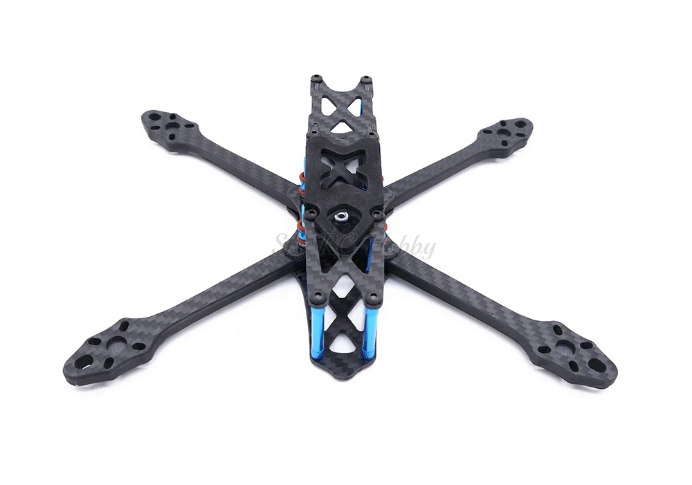 Комплект рамы для гоночного квадрокоптера Strech X5 220 220 мм 5,5 мм Arm frestyle FPV для X5 Johnny FPV edition 5 дюймов prop 22XX motor