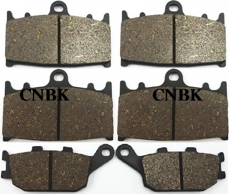 Комплект дисковых тормозных колодок F + R подходят для SUZUKI 1250 GSF SA K7 K8 K9 L0 Bandit ABS GSF1250
