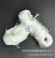 a long white line of dongguan origin supply 840d dental floss toothpick