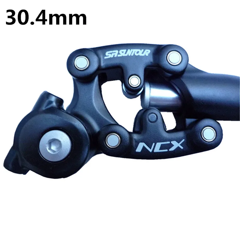 SR Suntour NCX велосипед подвески подседельный 350 мм* 27,2/28,6/30,0/30,1/30,4/30,8/31,6/33,9 велосипедный Подседельный штырь w/Чехол - Цвет: Black 30.4