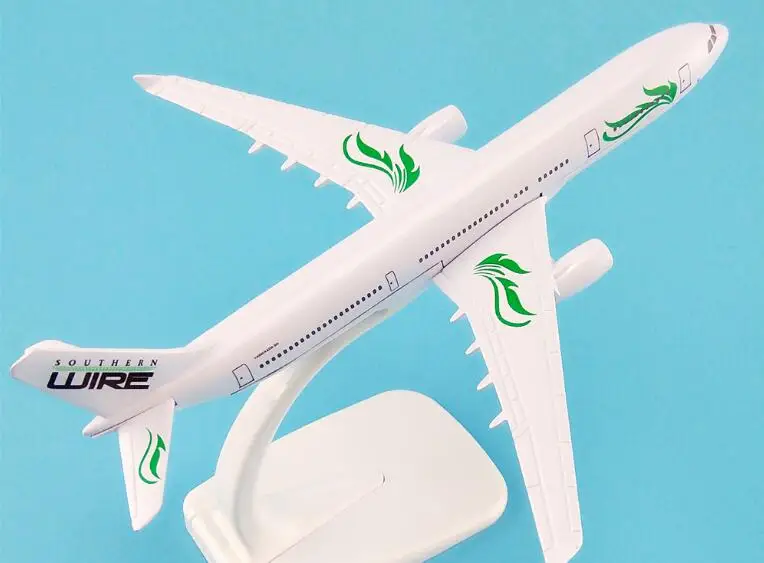 Металлический самолет 16 см стандартная модель самолета A330 Airlines аэробус 330 w Stand |