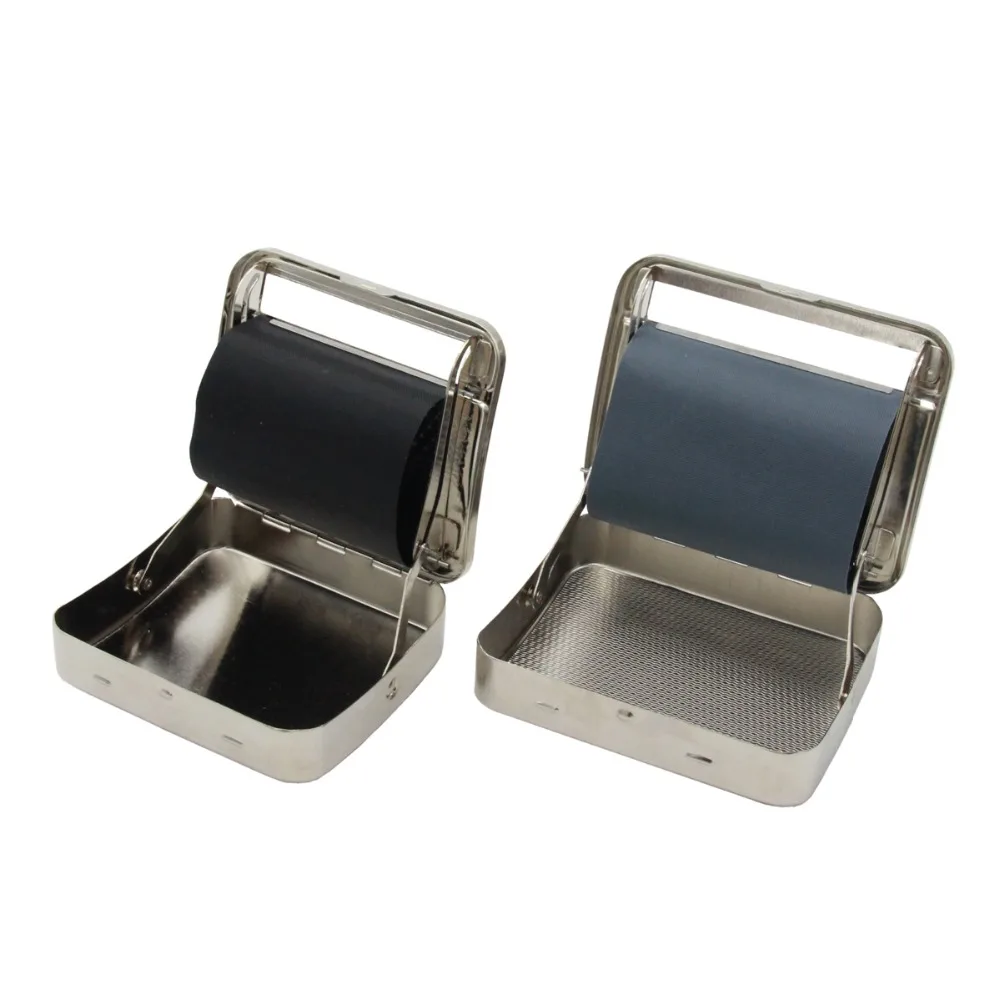 Автоматическая машинка для скручивания сигарет табака металлическая коробка 70