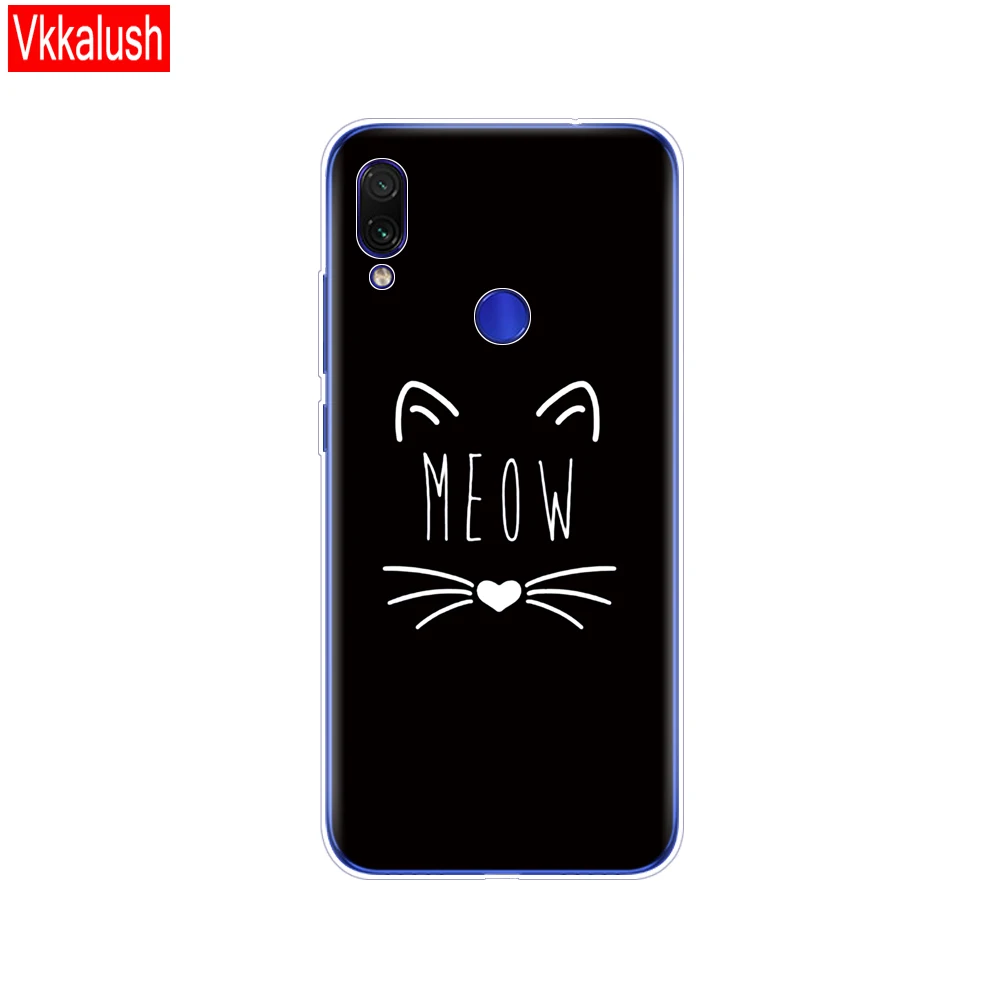 80089 Case For Xiaomi Mi Play Cover Silicon Back Cover MiPlay Case Pattern Cat Coque Bag On Xiaomi Mi Play Phone Cases Bumper - Color: 80089