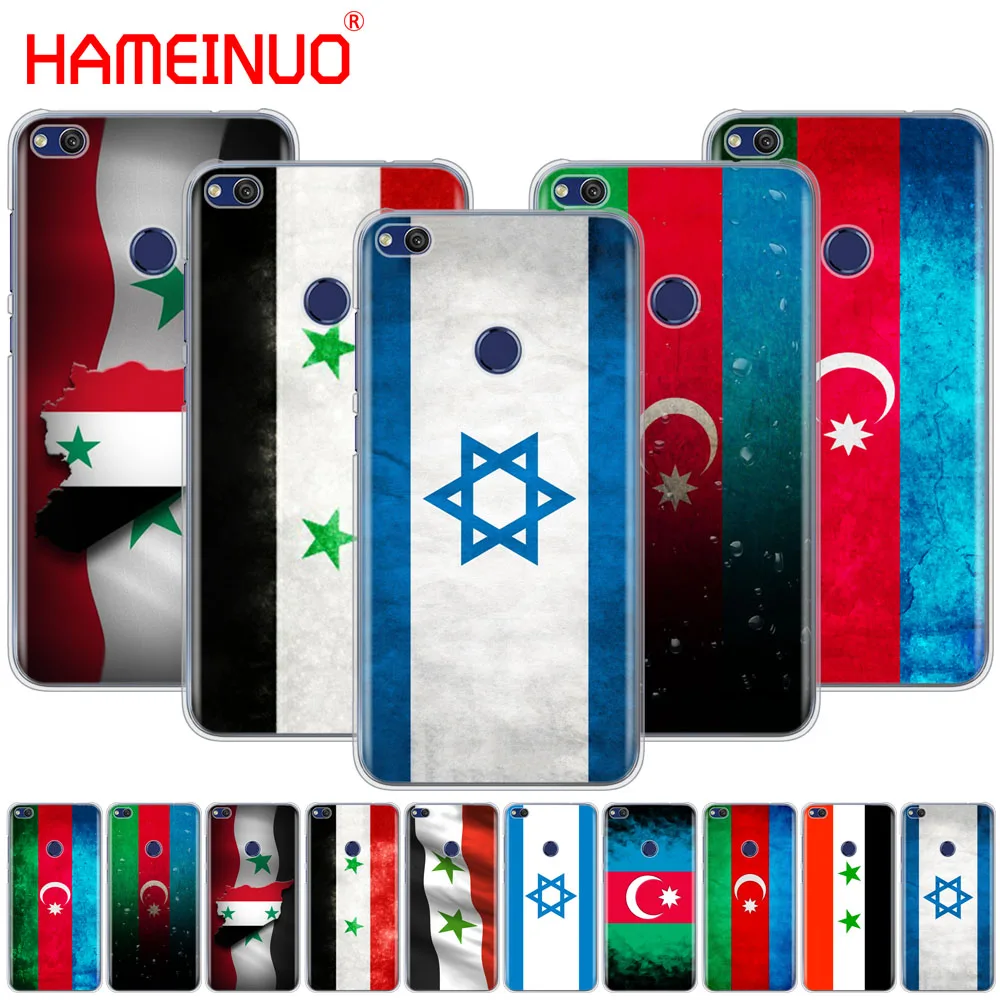 HAMEINUO Азербайджан Сирия флаг Израиля чехол для телефона huawei Ascend P7 P8 P9 P10 P20 lite plus pro G9