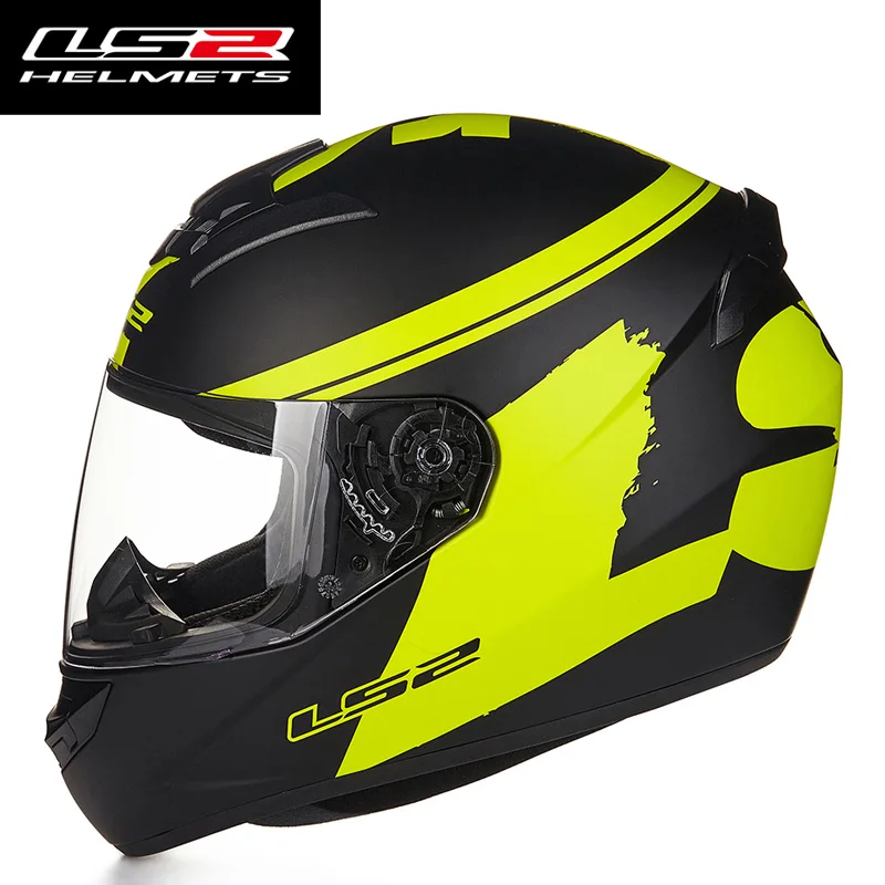 LS2 FF352 полный Fface moto rcycle шлем для женщин и мужчин гоночный мото rbike шлем ECE Сертификация capacete da moto cicleta casco moto - Цвет: 15