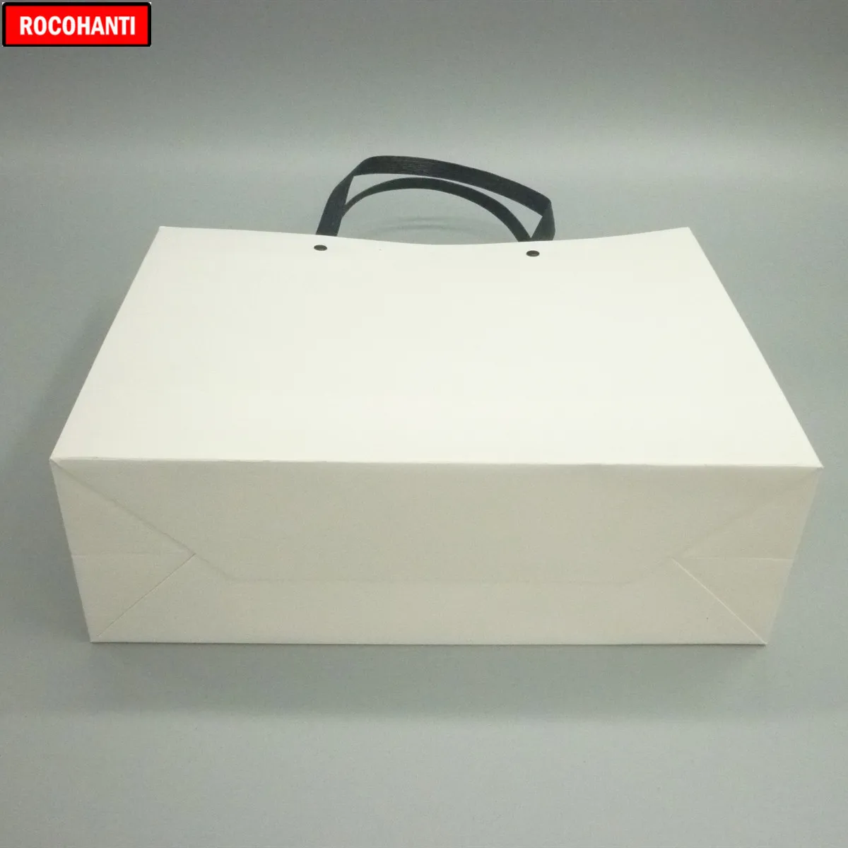 100X Пользовательские печать логотипа заклепки бумажные сумки многоразового