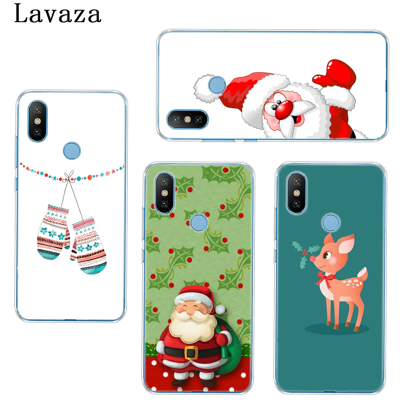 Чехол для телефона Lavaza Merry Christmas new Year donut gift Xiaomi MI 10 9 9T CC9 CC9E A3 Pro 8 SE A2 Lite A1 pocophone f1 6 Mi10 |
