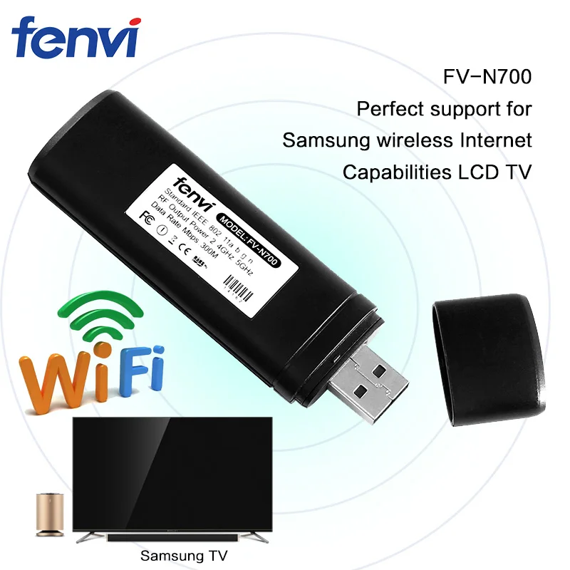 Двухдиапазонный 300 Мбит/с беспроводной USB WiFi адаптер Ralink RT3572L Dongle 2 4 г/5 ГГц 802.11n для