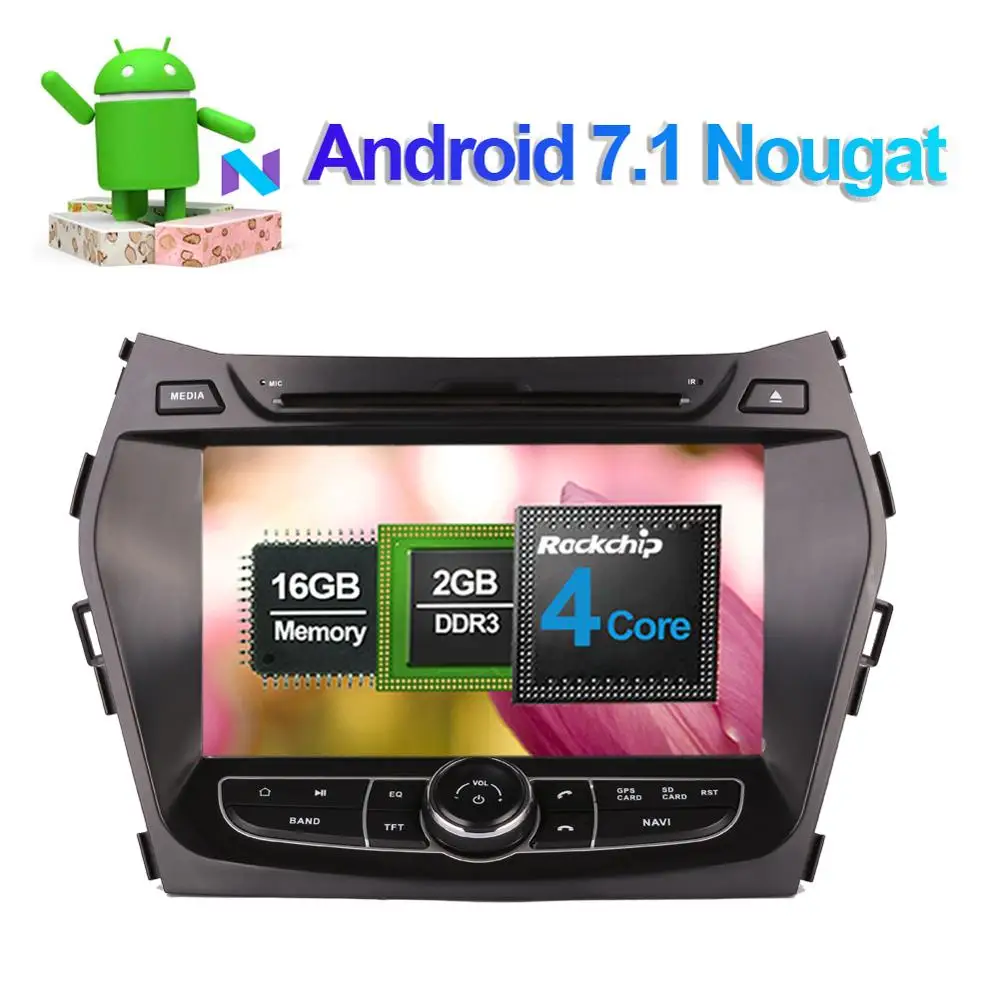 Android 7 1/8 0 4 Гб ОЗУ Восьмиядерный автомобильный DVD мультимедийный плеер GPS