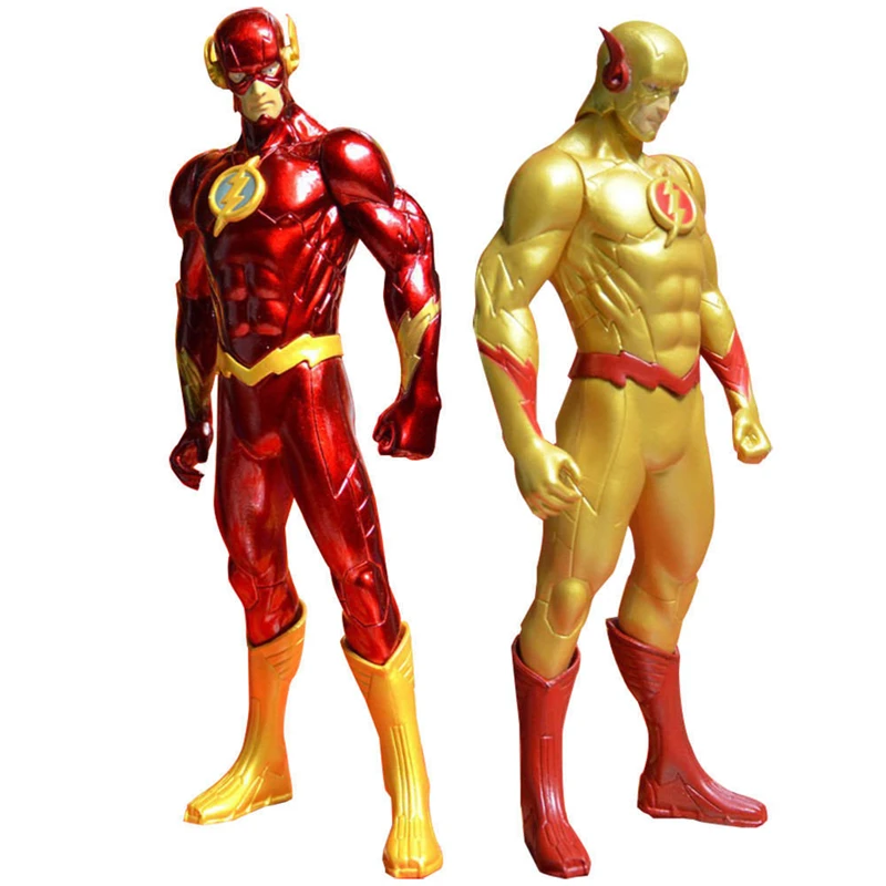 18 см DC Новая Лига Справедливости JLA супергерой флэш Барри Аллен ПВХ Аниме Фигурка Супермена Модель Коллекция игрушка подарок