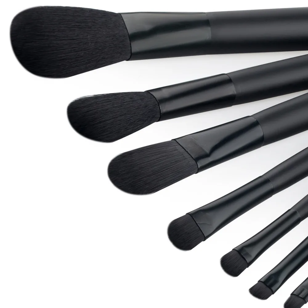 7 Pcs Makeup Brushes Set Cosmetic Brush Make Up Kit With Box Eye Shadow Blending Eyeliner Eyelash Eyebrow | Красота и здоровье