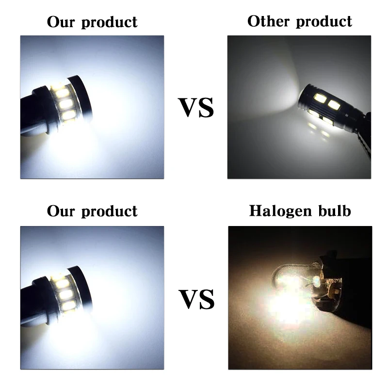 

2x T10 LED Bulb 3014 18LED 12V W5W led Lamp Car light 168 194 Turn Side License Plate Light car parking light clearance light