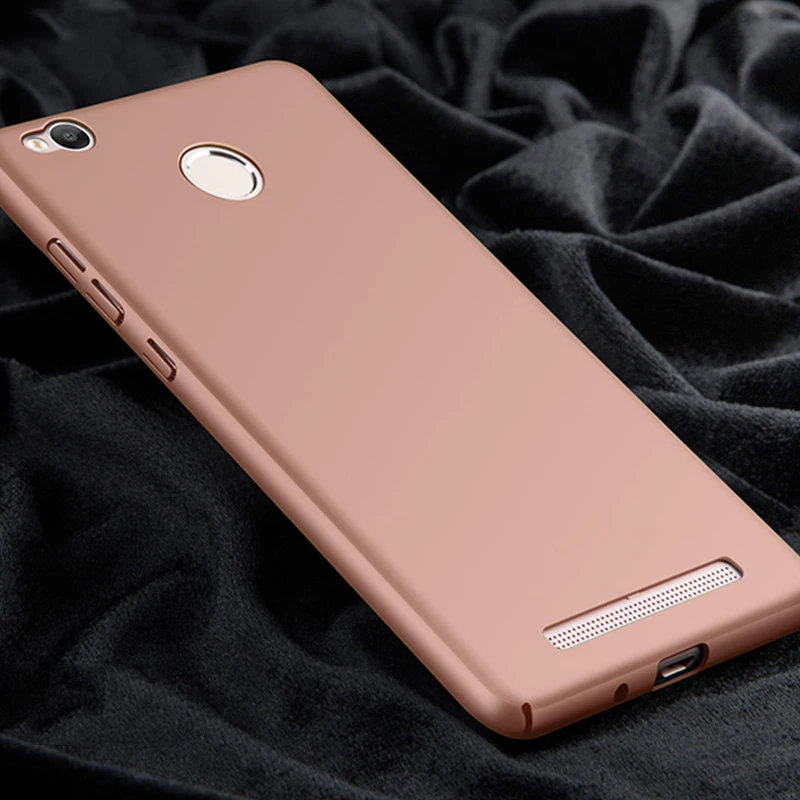 Full Cover Hard Plastic 5.0For Xiaomi Redmi 3 Pro Case For 3S Cell Phone Back |