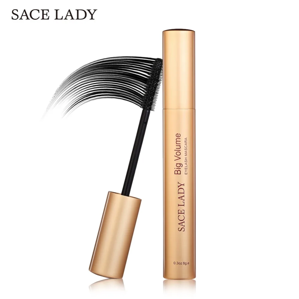 SACE LADY тушь для ресниц длина удлинение закрученные накладные ресницы черные ресницы Rimel Макияж Объем натуральная ресница косметика