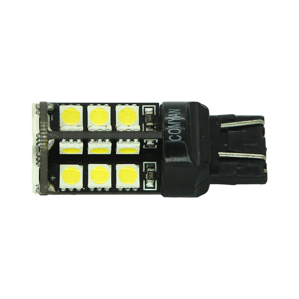 Modifygt 2 шт. 7443 30 5050 SMD LED T20 7440 W3X16Q W21/5 W W21W стоп сигнал задний фонарь противотуманный