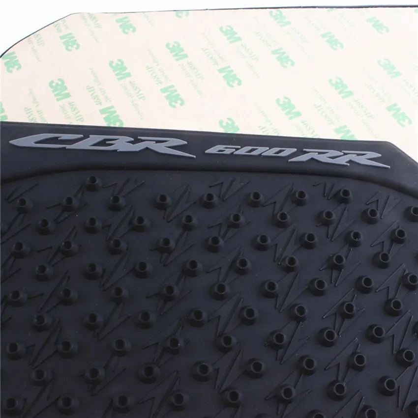 

Tank Traction Side Pad Gas Fuel Knee Grip Protector Decal Motorcycle Sticker for Honda CBR600RR 2013 2014 2015 2016 F5 3M Black