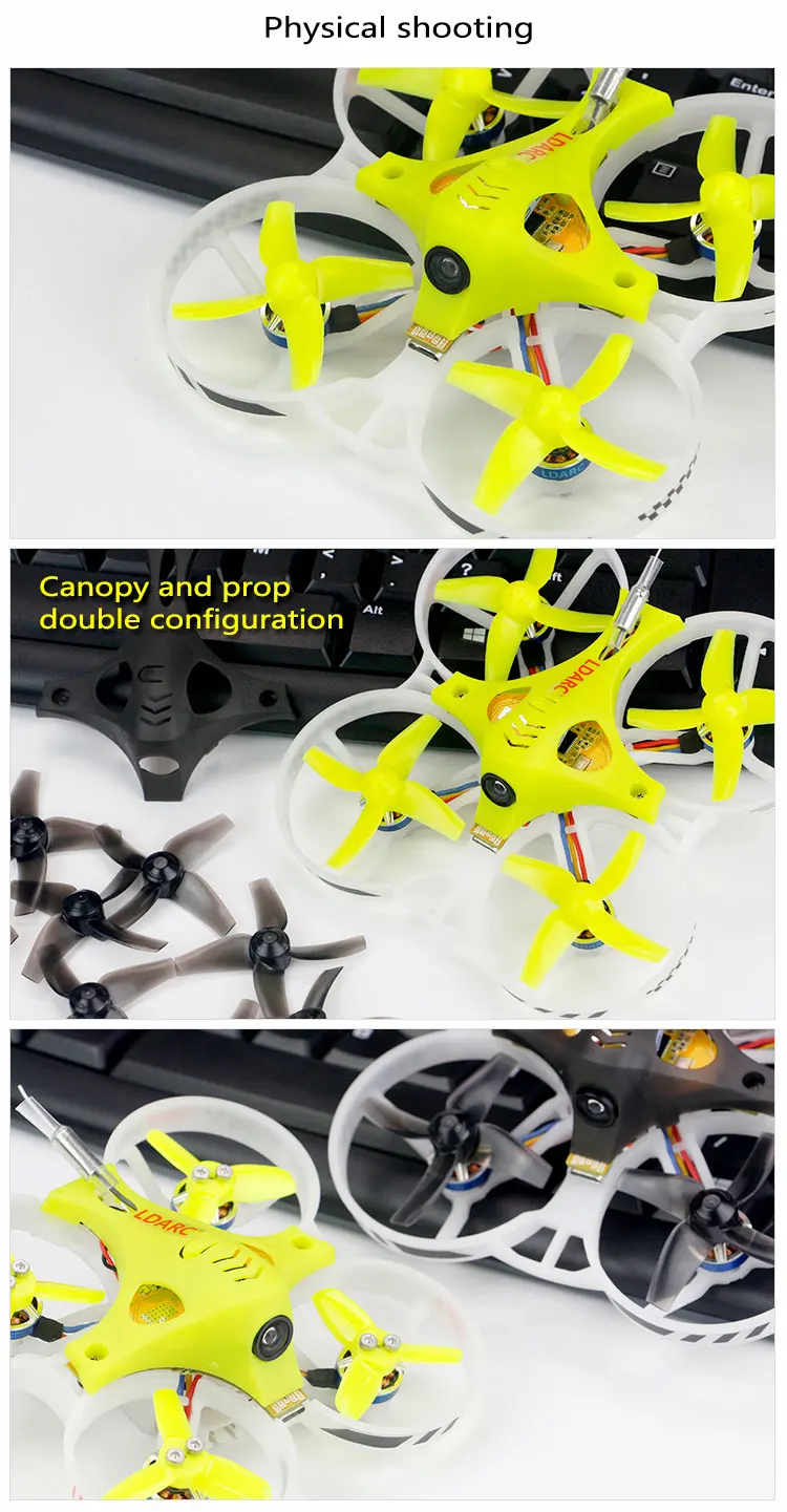 Крошечный гоночный Дрон KINGKONG/LDARC GT7 2019 V2 2S FPV Betaflight F3 10A blheli _ S 800TVL Cam 5 8G 25mW VTX FrSky