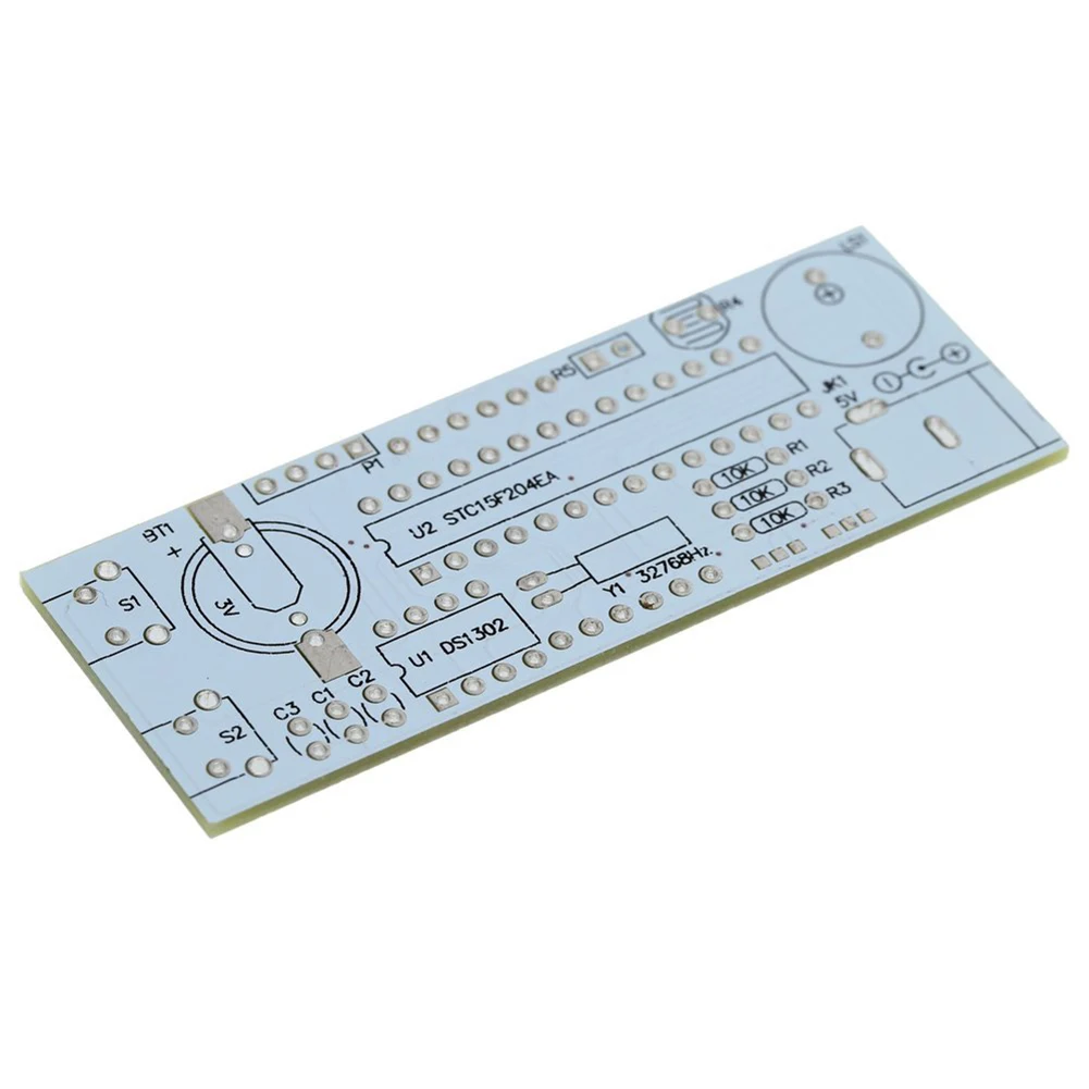 UESH-4-Digit DIY светодиодные электронные часы набор minicontroller 0 8 дюймов цифровые