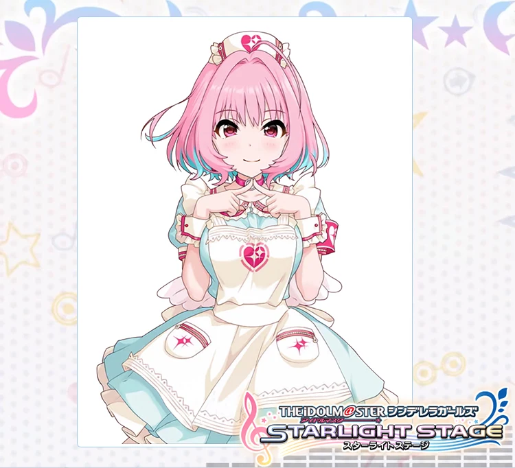 Riamu Yumemi THE IDOLM@ STER Косплей Riamu Yumemi костюм медсестры для косплея костюм горничной