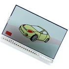 ЖК-дисплей M7 для русской 2-сторонней автомобильной сигнализации Scher-Khan Magicar 7 брелок для ключей Scher Khan M7 ЖК-пульт дистанционного управления